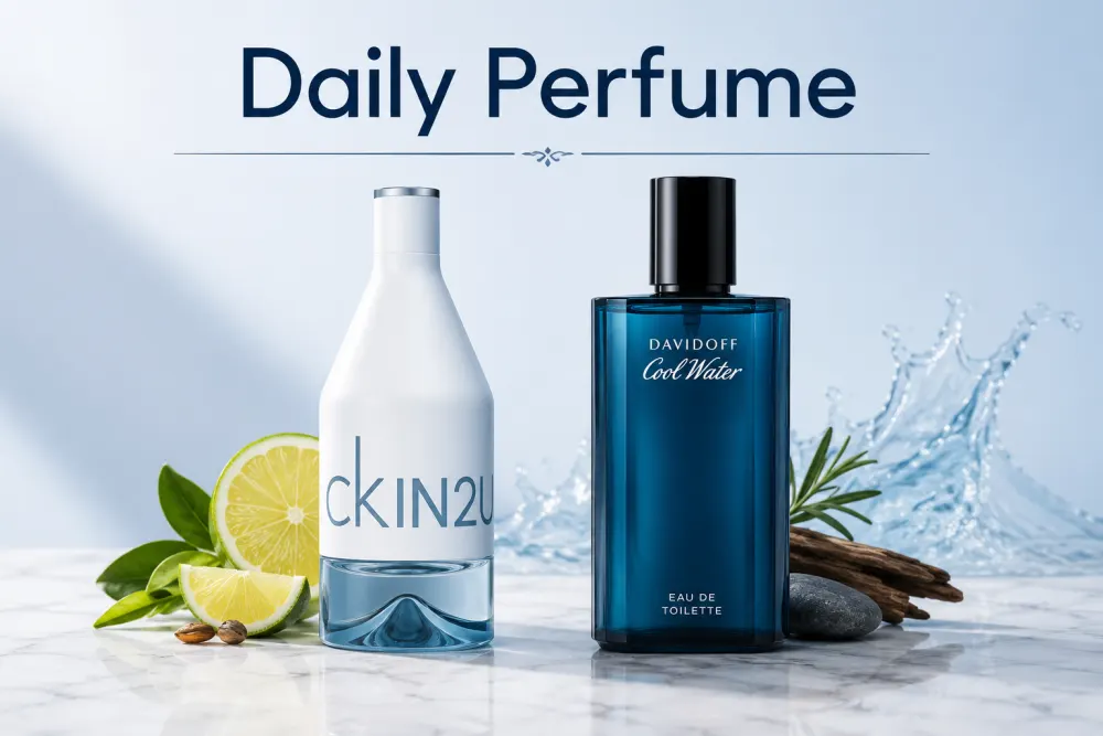Best Everyday Men's Cologne: Calvin Klein CKIN2U vs Davidoff Cool Water Compared