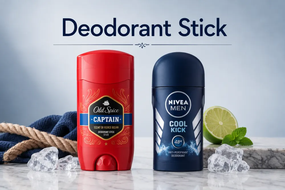 Best Men's Deodorant: Old Spice Captain Stick vs NIVEA Cool Kick Roll-On