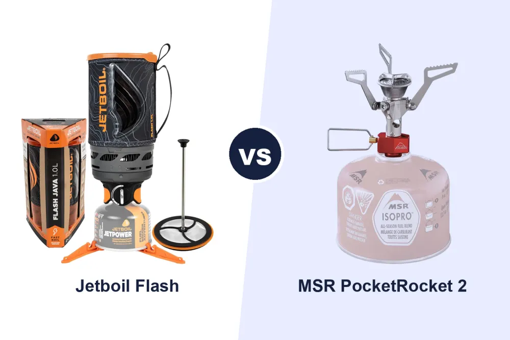 Best Backpacking Stove: Jetboil Flash vs MSR PocketRocket 2 Compared