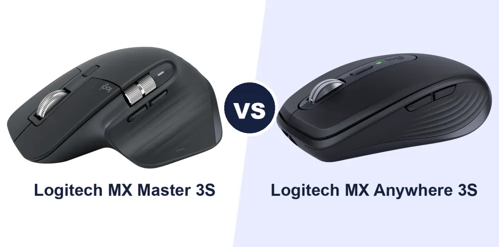 Best Wireless Mouse: Logitech MX Master 3S vs MX Anywhere 3S Compared