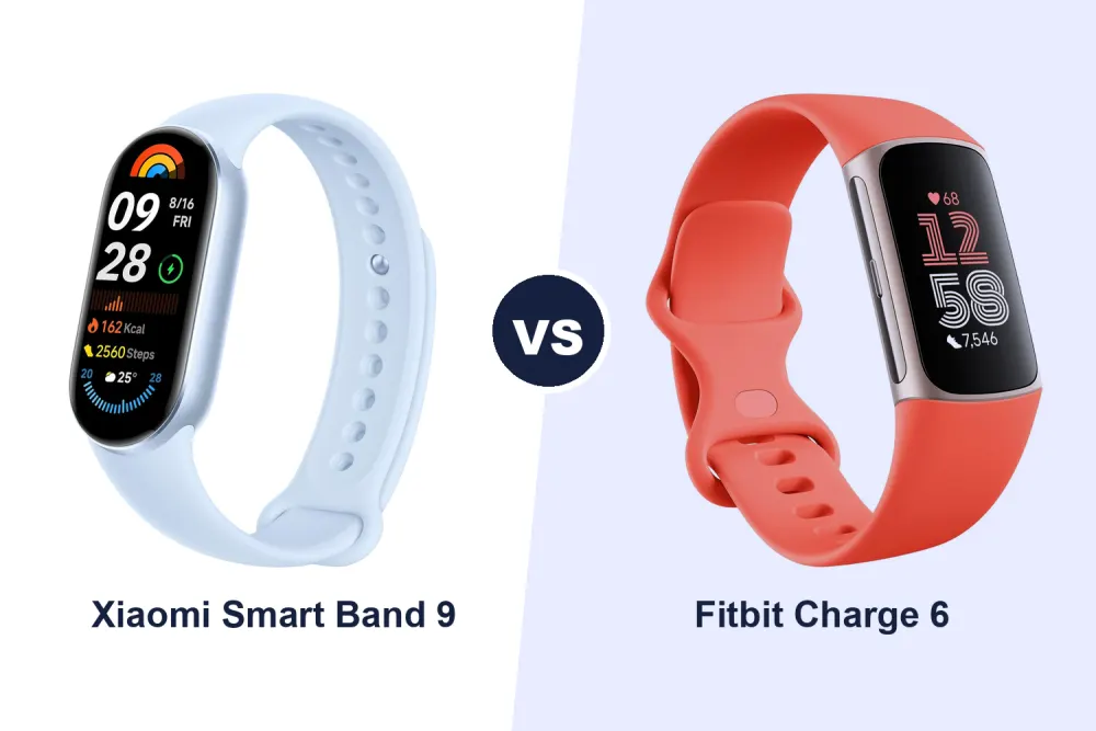 Best Fitness Tracker: Xiaomi Smart Band 9 vs Fitbit Charge 6 Compared