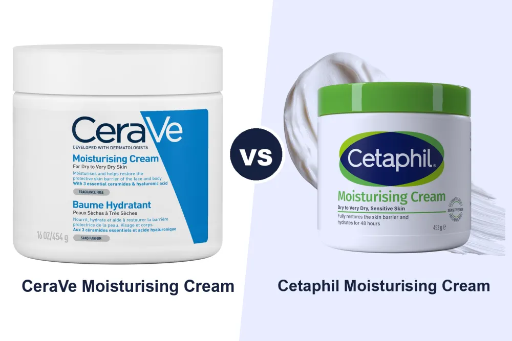 Best Moisturising Cream: CeraVe vs Cetaphil Compared