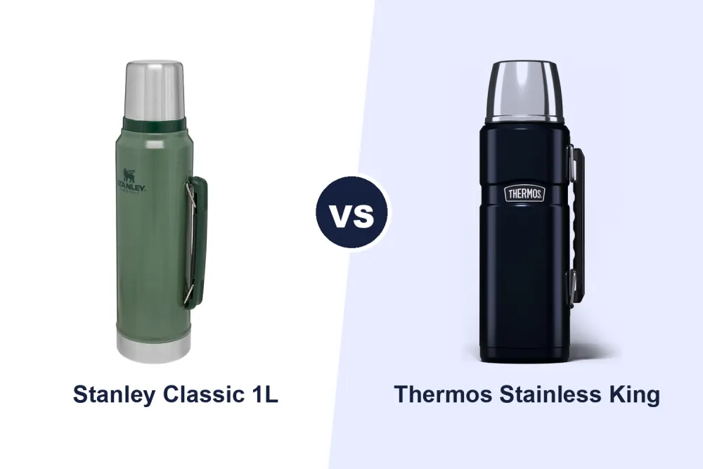 Best Vacuum Flask: Stanley Classic 1L vs Thermos Stainless King Compared