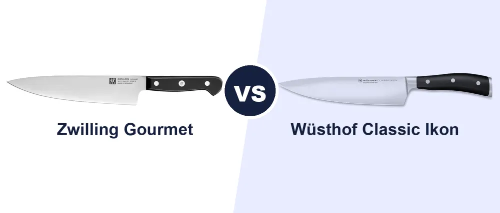 Best Chef's Knife: Zwilling Gourmet vs Wüsthof Classic Ikon Compared
