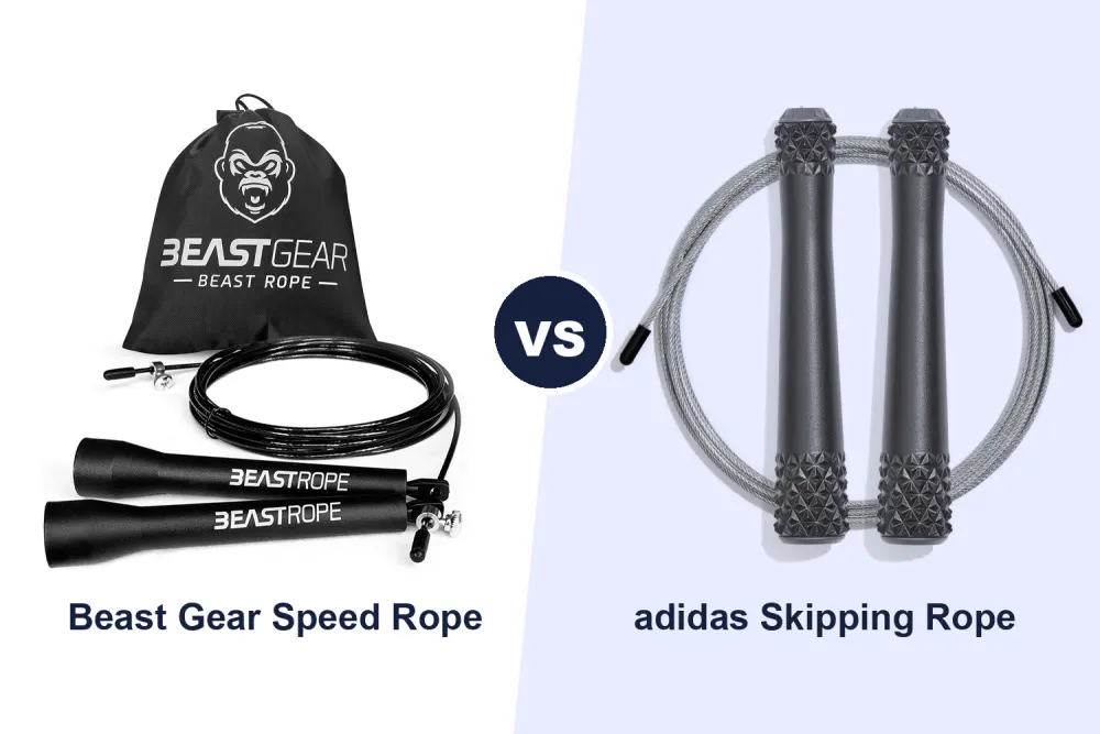 Best Skipping Rope: Beast Gear Speed Rope vs adidas Compared