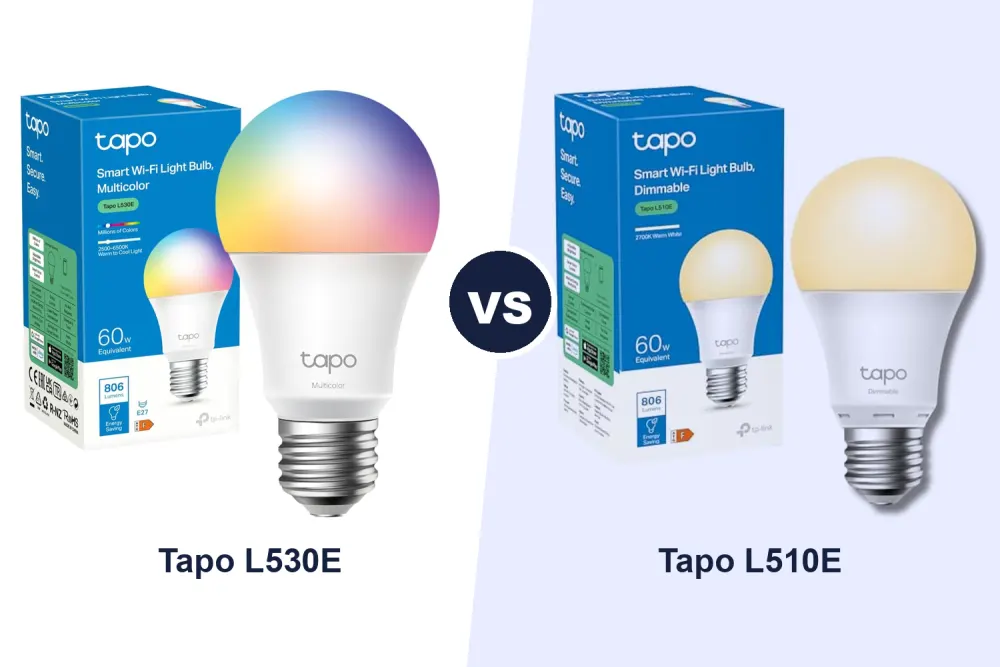 Best Smart Bulb: TP-Link Tapo L530E vs L510E Compared