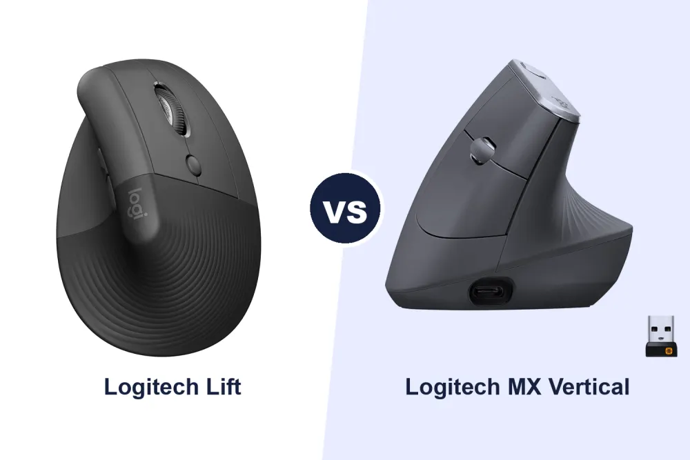 Best Ergonomic Vertical Mouse: Logitech Lift vs MX Vertical Compared