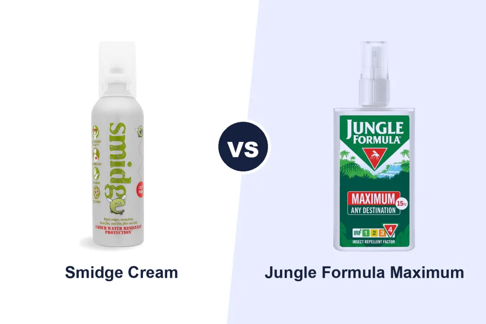 Best Insect Repellent: Smidge vs Jungle Formula Maximum Compared