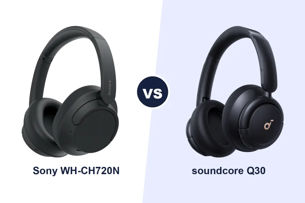 Best Budget ANC Headphones: Sony WH-CH720N vs soundcore Q30 Compared