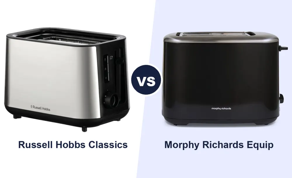 Best 2-Slice Toaster: Russell Hobbs Classics vs Morphy Richards Equip Compared