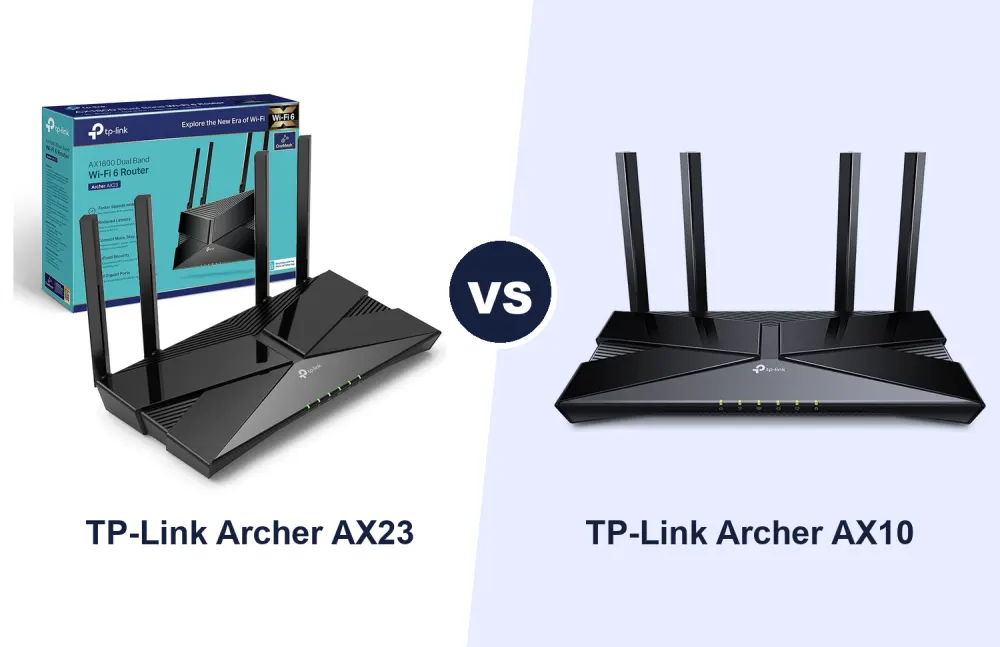 Best Wi-Fi 6 Router: TP-Link Archer AX23 vs AX10 Compared