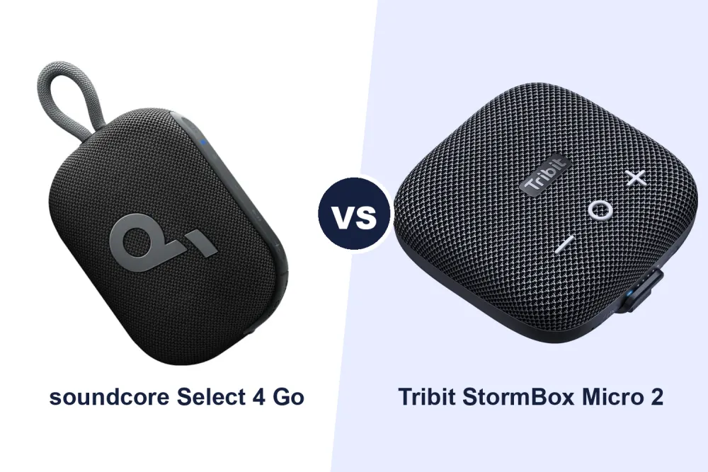 Best Pocket Bluetooth Speaker: soundcore Select 4 Go vs Tribit StormBox Micro 2 Compared