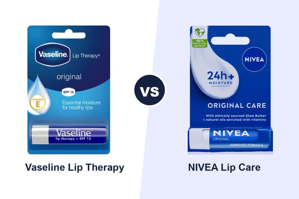 Best Everyday Lip Balm: Vaseline Lip Therapy vs NIVEA Original Care Compared