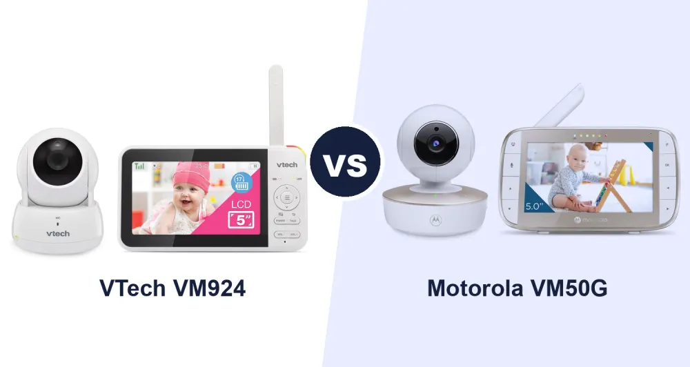 Best Video Baby Monitor: VTech VM924 vs Motorola VM50G Compared