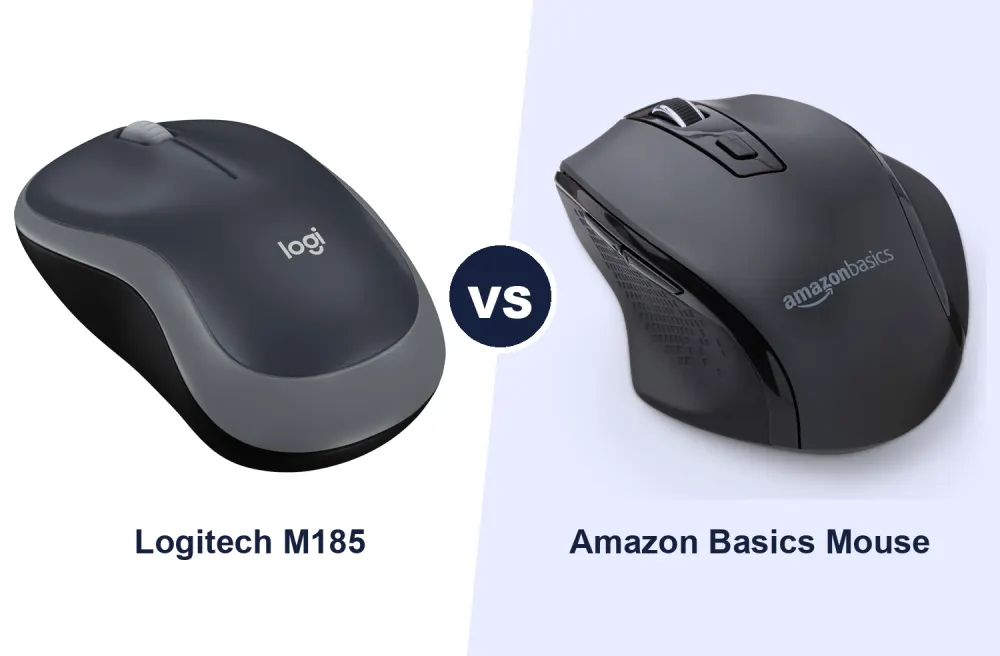 Best Budget Wireless Mouse: Logitech M185 vs Amazon Basics Compared