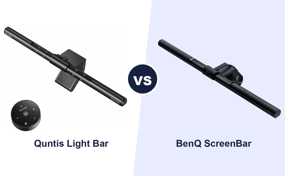 Best Monitor Light Bar: Quntis vs BenQ ScreenBar Compared