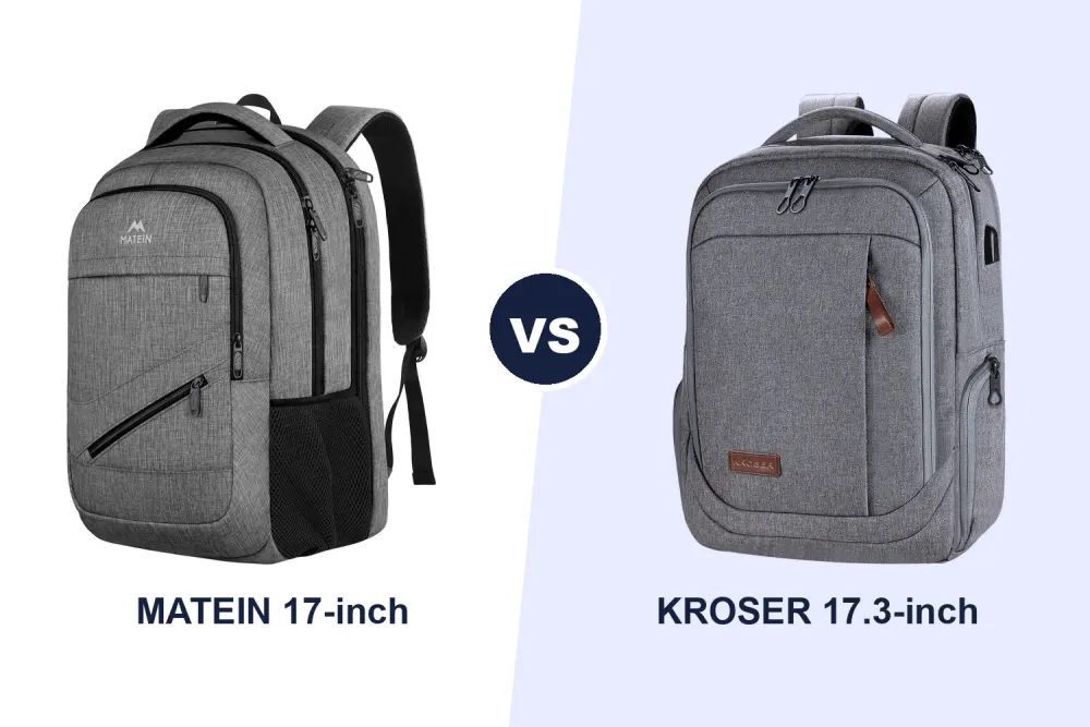 Best Laptop Backpack: MATEIN vs KROSER Compared