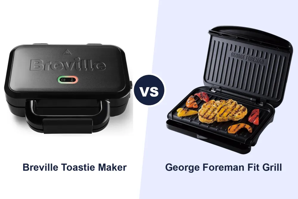 Best Sandwich Press: Breville Deep Fill Toastie Maker vs George Foreman Fit Grill Compared