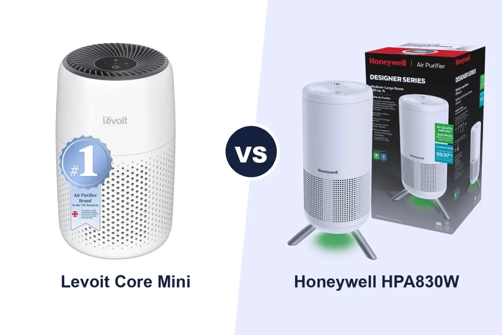 Best Air Purifier: Levoit Core Mini vs Honeywell HPA830W Compared