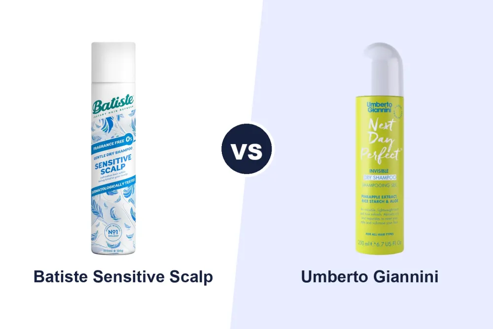 Best Dry Shampoo: Batiste Sensitive Scalp vs Umberto Giannini Next Day Perfect Compared