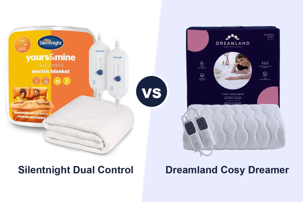 Best Double Electric Blanket: Silentnight Dual Control vs Dreamland Cosy Dreamer Compared