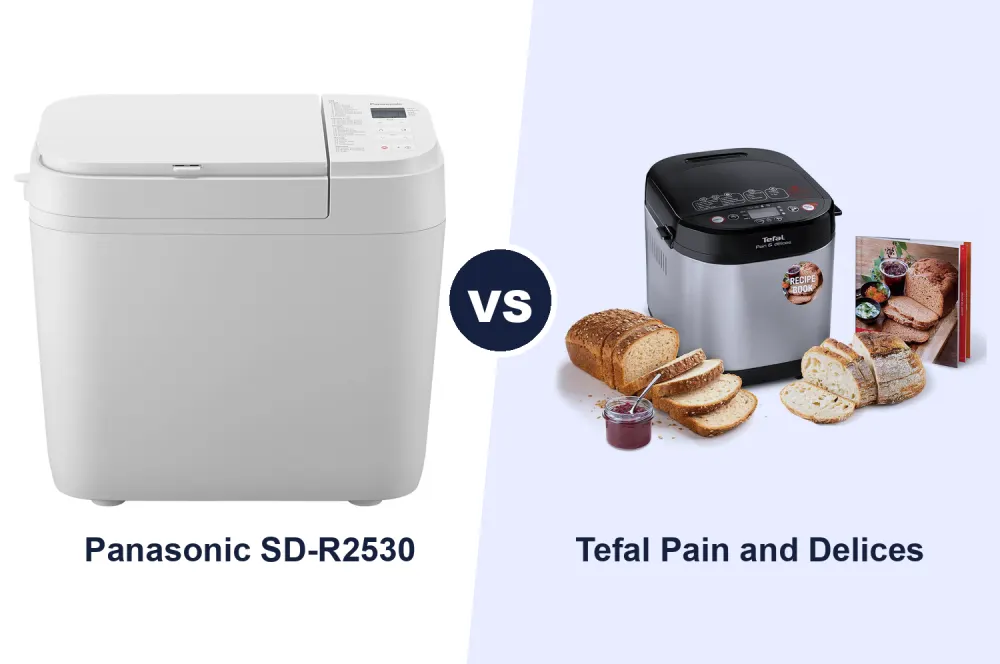 Best Bread Maker: Panasonic SD-R2530 vs Tefal Pain et Delices Compared