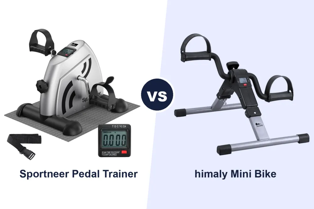 Best Mini Pedal Exercise Bike: Sportneer vs himaly Compared