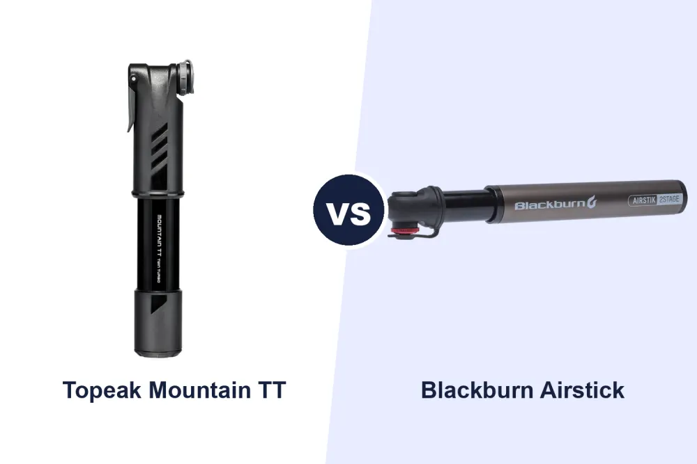Best Mini Bike Pump: Topeak Mountain TT vs Blackburn Airstick Compared