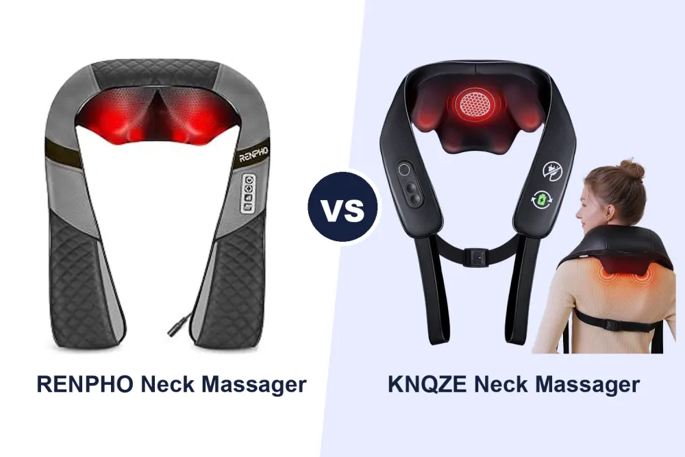 Best Neck and Shoulder Massager: RENPHO vs KNQZE Compared