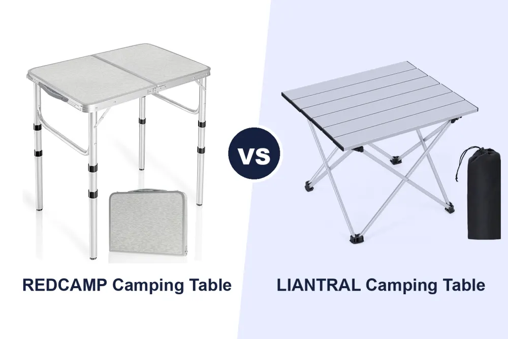 Best Folding Camping Table: REDCAMP vs LIANTRAL Compared