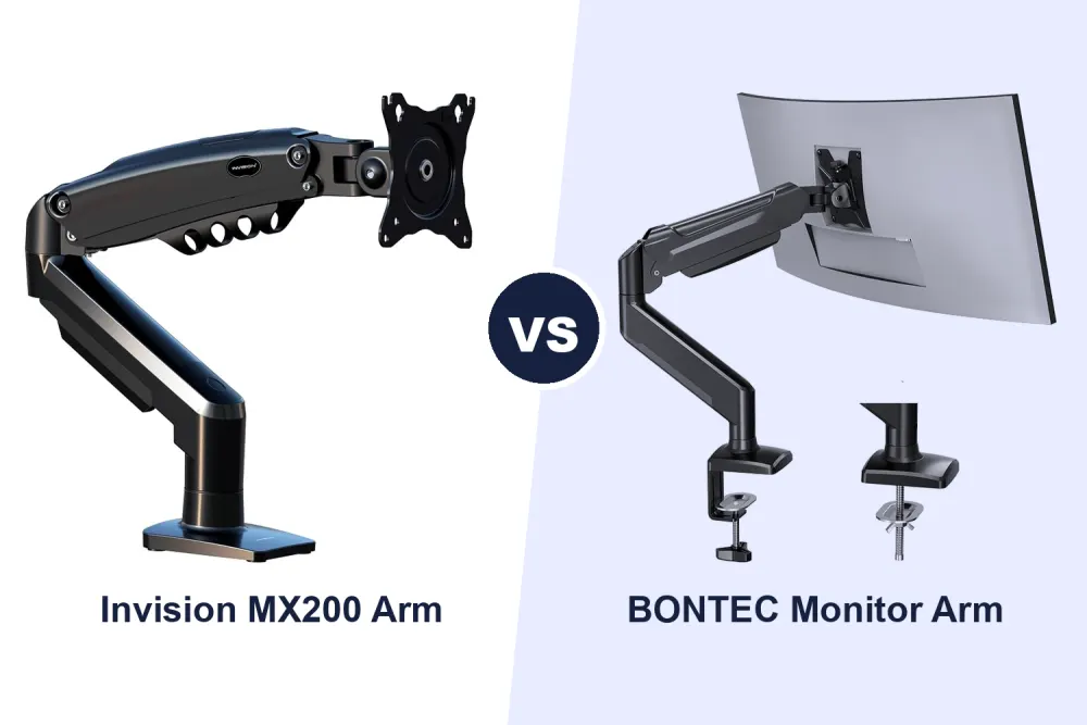 Best Monitor Arm Desk Mount: Invision vs BONTEC Compared
