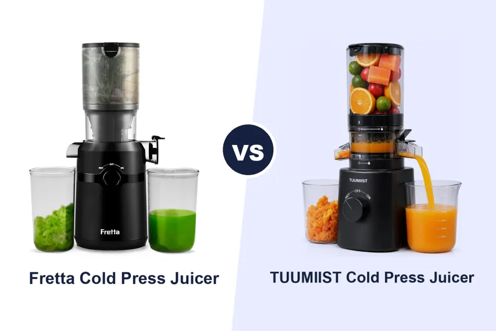 Best Cold Press Juicer: Fretta vs TUUMIIST Compared