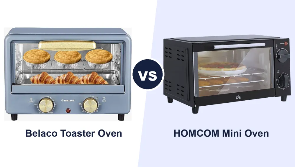 Best Mini Toaster Oven: Belaco vs HOMCOM Compared