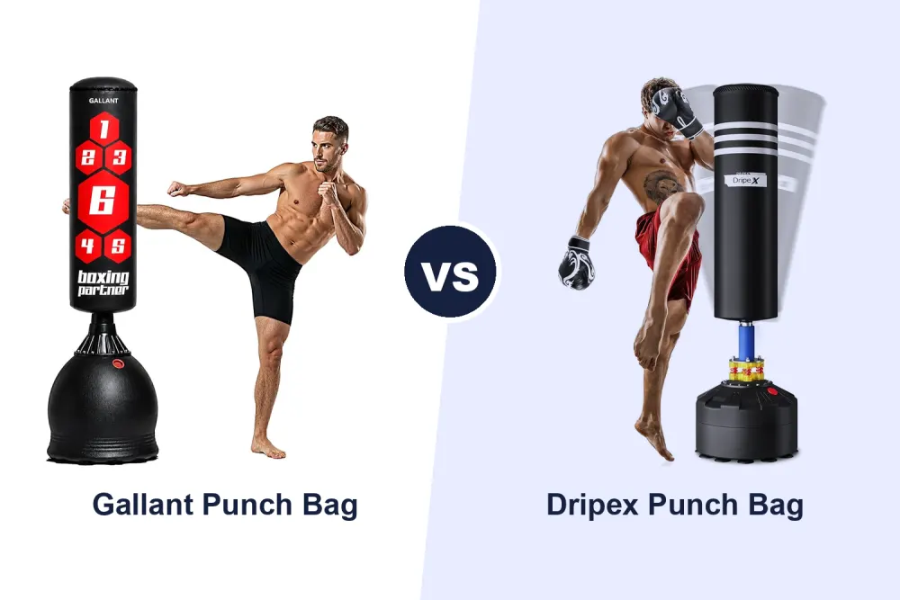 Best Free Standing Punch Bag: Gallant vs Dripex Compared