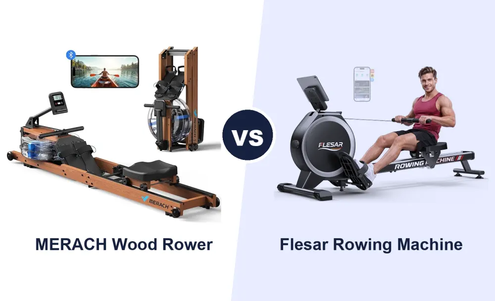 Best Rowing Machine: MERACH vs Flesar Compared