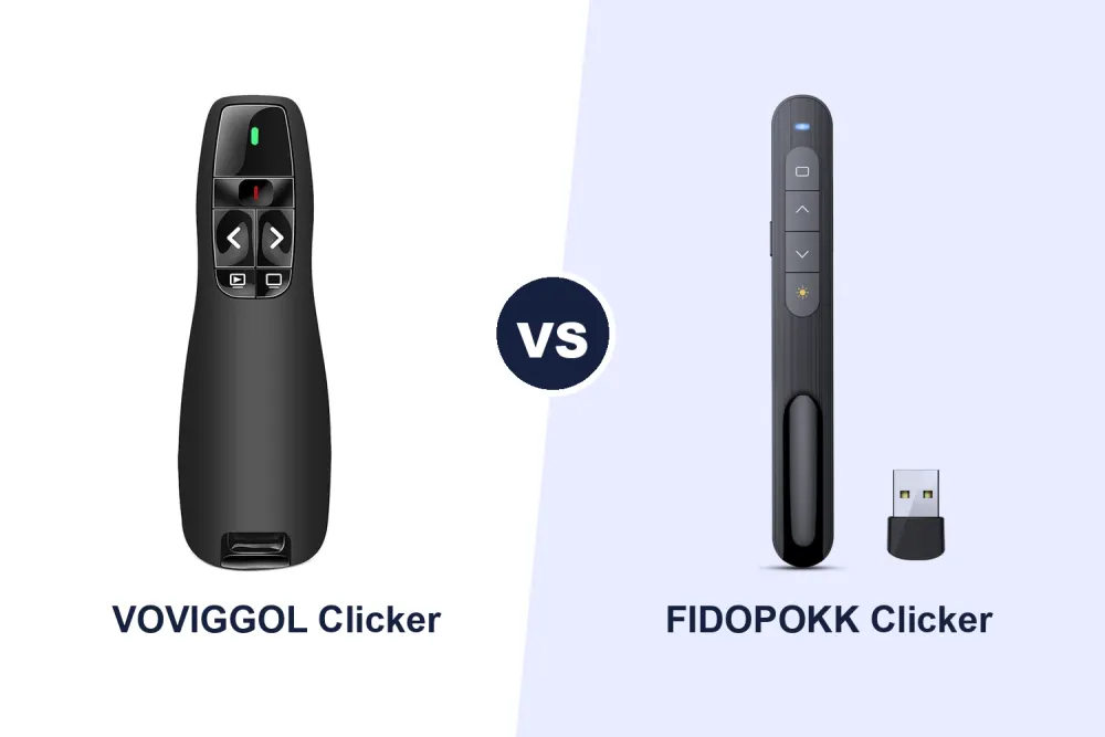 Best Wireless Presenter Clicker: VOVIGGOL vs FIDOPOKK Compared