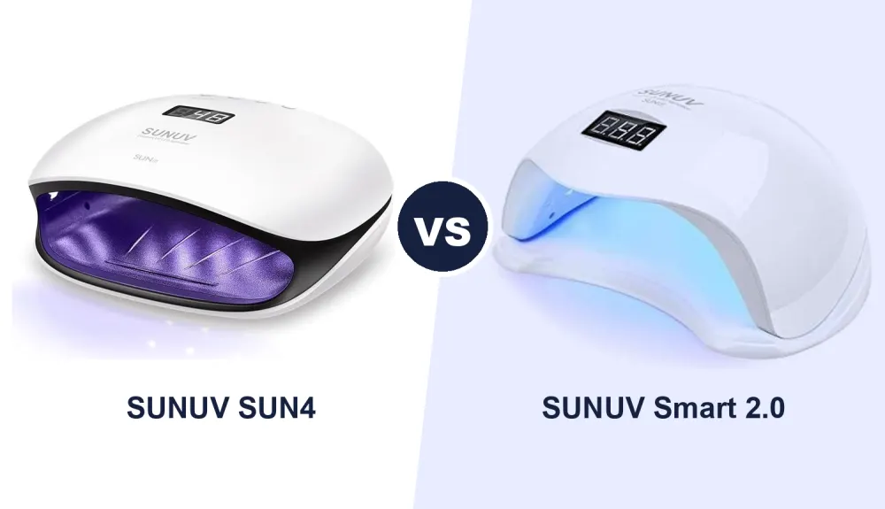 Best UV Nail Lamp: SUNUV SUN4 vs Smart 2.0 Compared