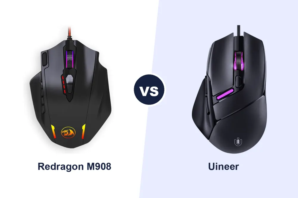 Best Gaming Mouse: Redragon M908 vs Uineer Compared