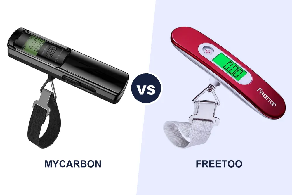 Best Digital Luggage Scale: MYCARBON vs FREETOO Compared