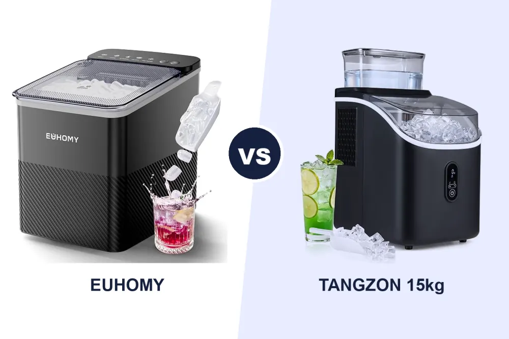 Best Countertop Ice Maker: EUHOMY vs TANGZON Compared