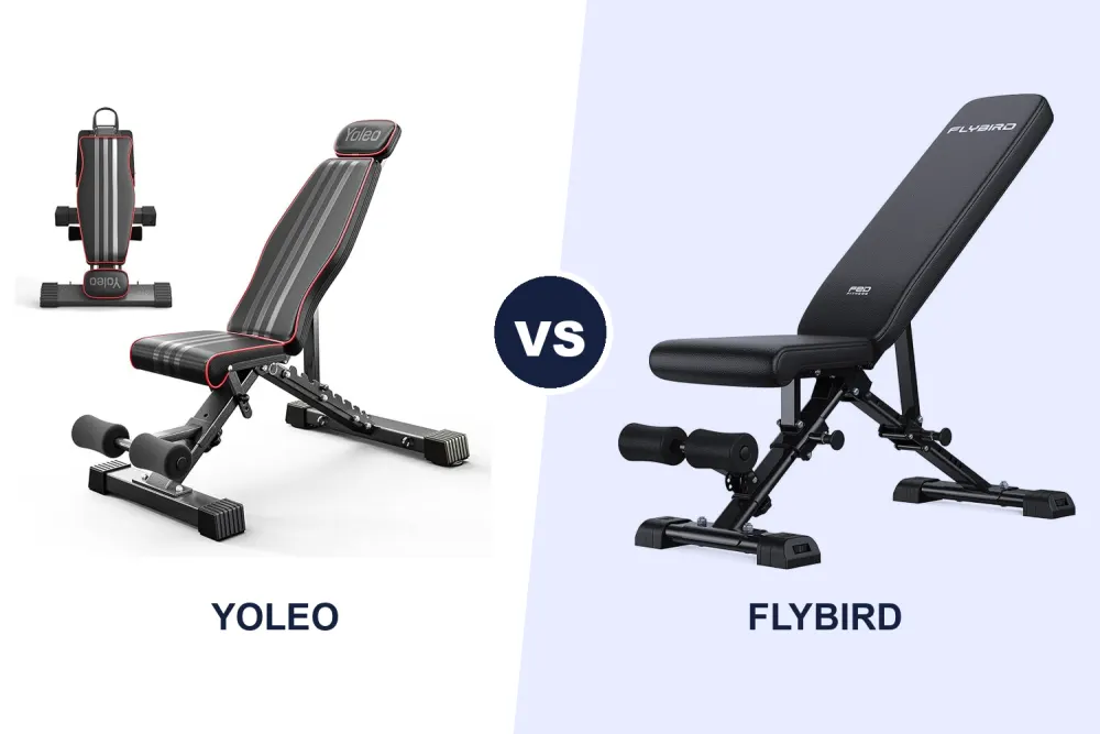 Best Adjustable Weight Bench: YOLEO vs FLYBIRD Compared
