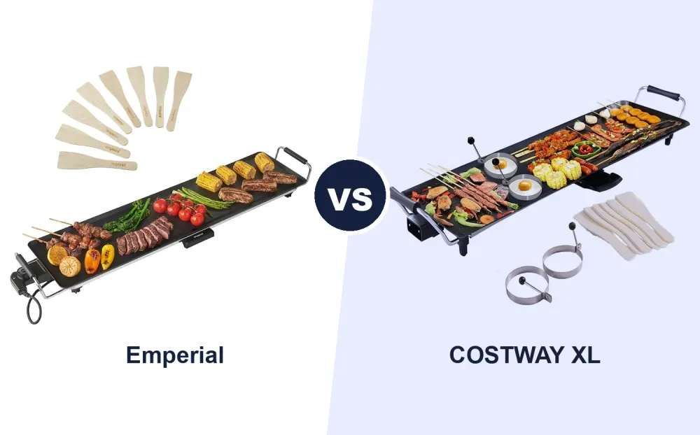 Best Electric Griddle: Emperial vs COSTWAY XL Compared