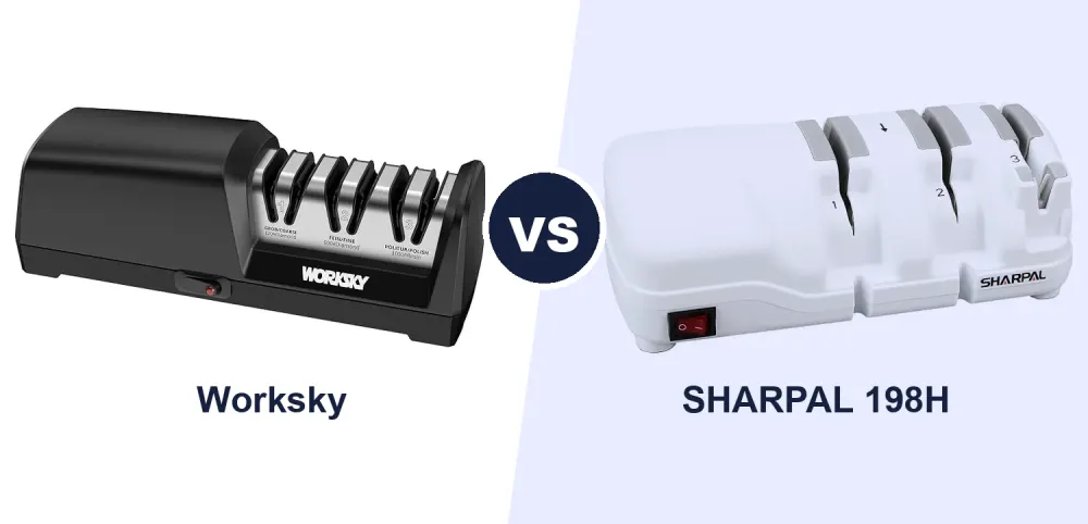 Best Electric Knife Sharpener: Worksky vs SHARPAL 198H Compared