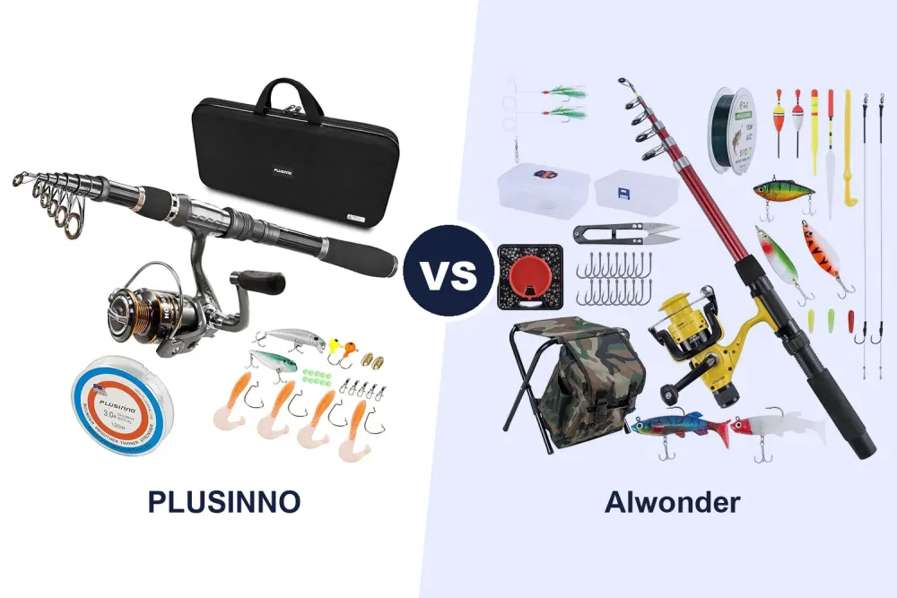 Best Fishing Rod and Reel Combo: PLUSINNO vs Alwonder Compared
