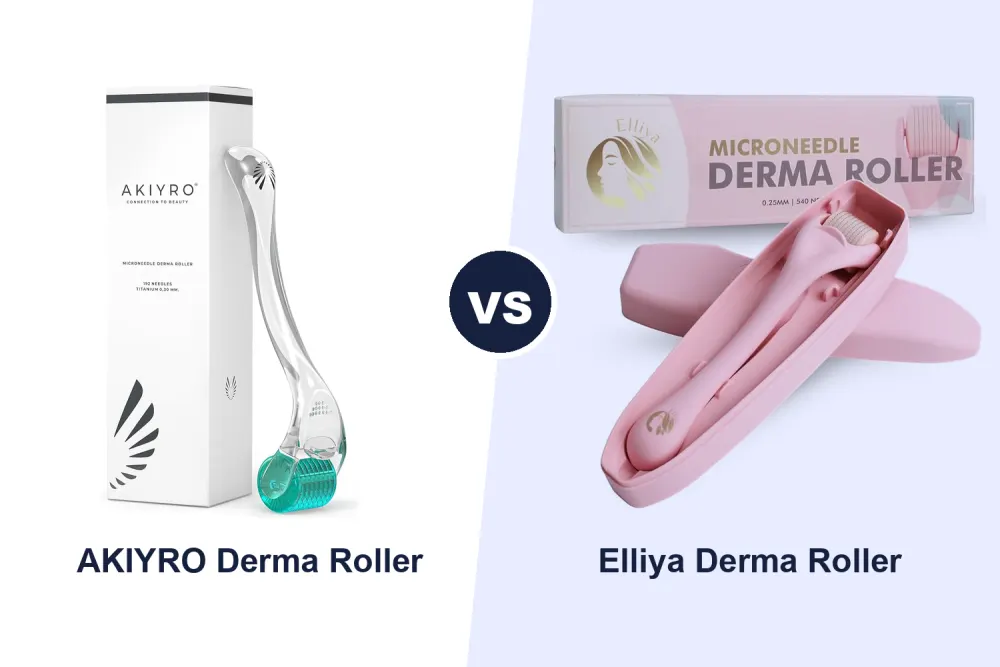 Best Derma Roller: AKIYRO vs Elliya Compared