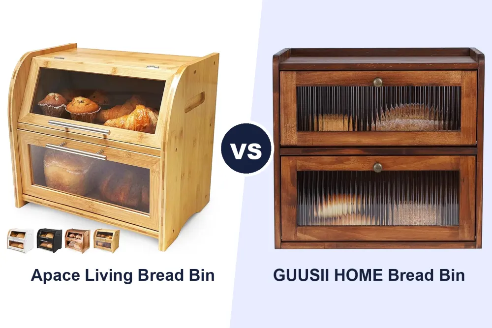 Best Bread Bin: Apace Living vs GUUSII HOME Compared