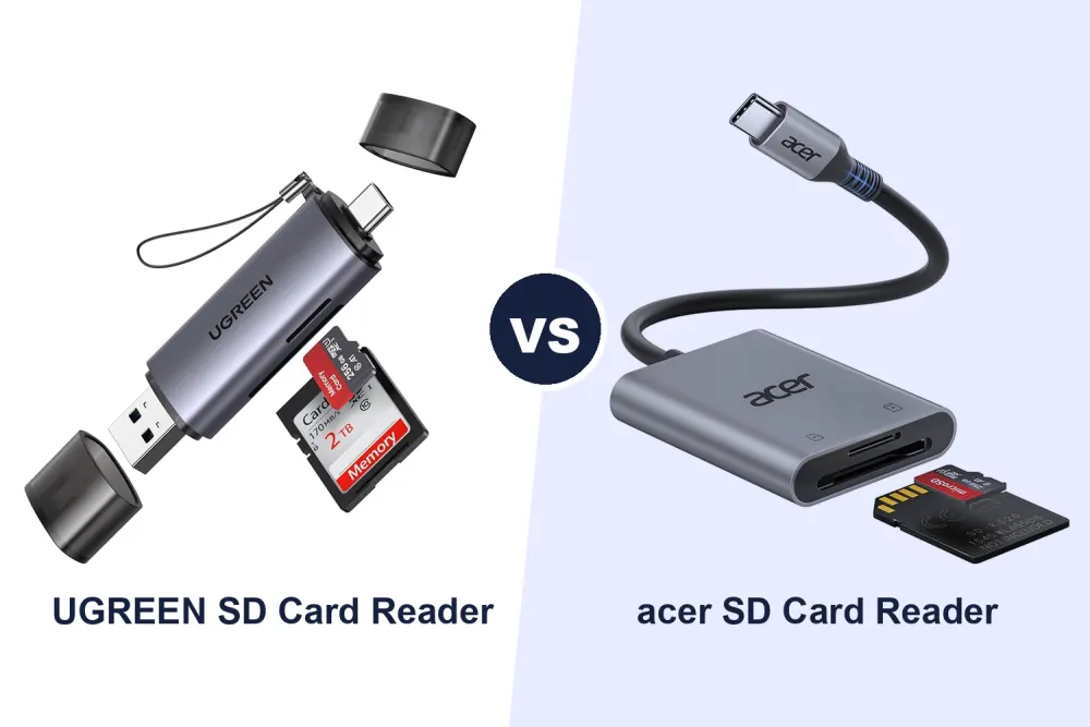 Best SD Card Reader: UGREEN vs acer Compared