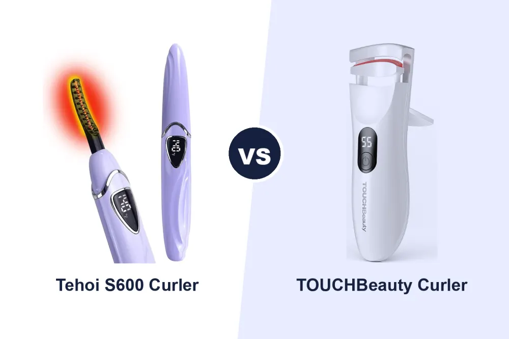 Best Heated Eyelash Curler: Tehoi vs TOUCHBeauty Compared