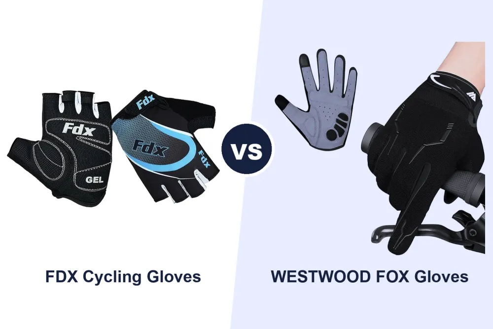Best Padded Cycling Gloves: FDX vs WESTWOOD FOX Compared