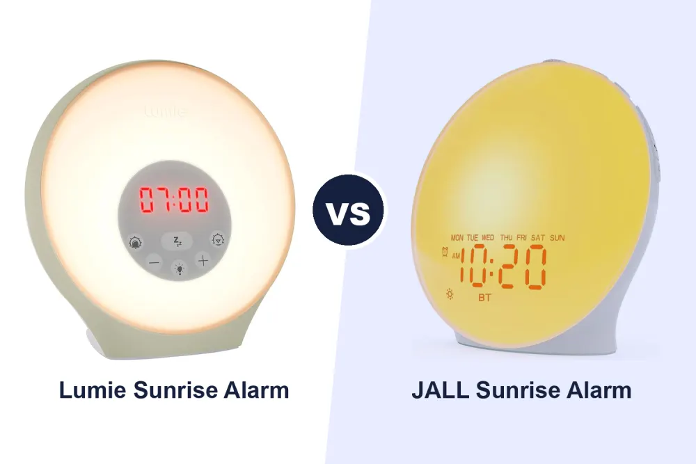 Best Sunrise Alarm Clock: Lumie Sunrise Alarm vs JALL Compared